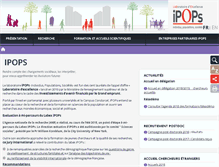 Tablet Screenshot of ipops.fr